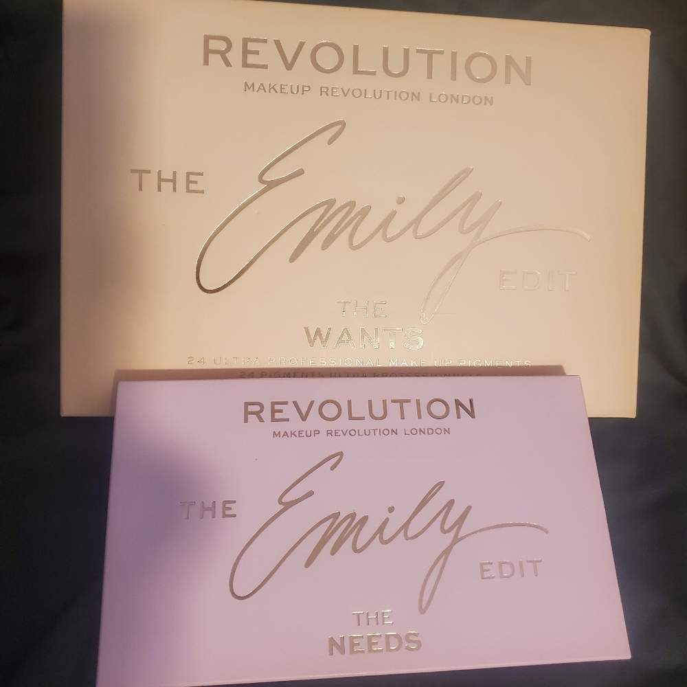 Revolution Emily Edit The Needs and The Wants Palletes